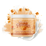 Flavor Powder XXL Nutrition sabor caramelo salado 250 g con auténticos trozos de caramelo