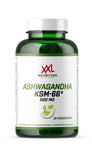 Suplemento Ashwagandha KSM-66® de XXL Nutrition para aliviar el estrés y aumentar la vitalidad.