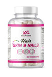 Suplemento Cabello, Piel y Uñas - XXL Nutrition España - Con queratina y vitaminas para belleza radiante