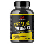 Creatine Chewables XXL Nutrition sabor limón con 90 comprimidos masticables de creatina monohidrato