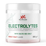 Electrolytes XXL Nutrition sabor frutas del bosque en formato 360 g con sal marina celta y minerales esenciales
