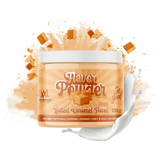 Flavor Powder XXL Nutrition sabor caramelo salado 250 g con auténticos trozos de caramelo