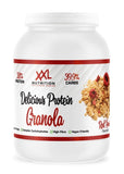 Granola Alta en Proteínas de XXL Nutrition España, sabor Frutos Rojos.