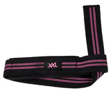Correas de levantamiento rosas de XXL Nutrition España, diseñadas para entrenamientos intensos.