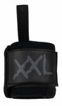 Muñequeras grises de XXL Nutrition España, diseñadas para entrenamientos intensos.