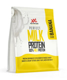Perfect Milk Protein XXL Nutrition sabor banana, proteína de leche en polvo con textura suave y cremosa