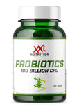 Probiotics 100 Billion CFU de XXL Nutrition, probióticos en 30 tabletas con 100 mil millones de UFC