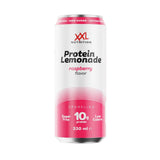 Protein Lemonade XXL Nutrition sabor frambuesa en lata de 330 ml, bebida proteica con gas, 10 g de proteína y sin azúcar