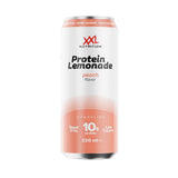 Protein Lemonade XXL Nutrition sabor melocotón en lata de 330 ml, bebida proteica con gas, 10 g de proteína y sin azúcar