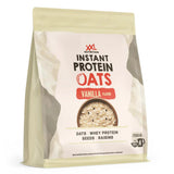 Instant Protein Oats XXL Nutrition sabor vainilla, mezcla de avena con proteína whey, semillas y pasas