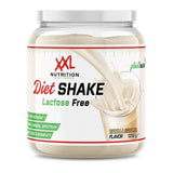 Diet Shake XXL Nutrition sabor vainilla caramelo vegetal en formato 1200 g, batido sustitutivo de comida plant based