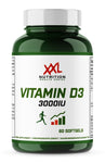Vitamina D3 3000IU - XXL Nutrition España