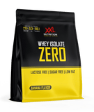 Whey Isolate Zero Banana XXL Nutrition, proteína aislada sin lactosa 90% con sabor plátano, ideal para definición en España.