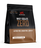 Whey Isolate Zero Chocolate XXL Nutrition, proteína aislada de suero sin lactosa 90% con sabor chocolate, ideal post-entreno.